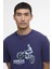 B.ıntl Jump Archive Graphic T-Shirt BU78 Midnight Blue 4