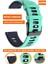 Huawei Watch Gt Gt2 Gt3 Gt4 Gt5-Xiaomi Redmi Watch 5 Active-Lite Uyumlu 22MM Silikon Saat Kordonu Kayışı A5622MM 1