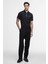B.ıntl Ollie Twin Tipped Placket Polo Yaka BK11 Black 3