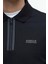 B.ıntl Ollie Twin Tipped Placket Polo Yaka BK11 Black 5