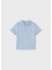 Erkek Bebek Baskılı Polo Yaka Tshirt 1-3 Yaş Mavi 1