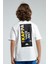 Erkek Çocuk Sırtı Baskılı Tshirt 5-16 Yaş Beyaz 3