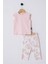 U.s.polo Kız Bebek Çicek Baskılı Taytlı Takım 6-36 Pudra 1