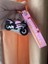 Yamaha R6 Pembe Motosiklet Silikon Anahtarlık 1