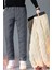 Unisex Çift Katman Ultra Termal Su ve Rüzgar Geçirmez Kayak Motorcu Içi Kürklü Pantolon 5