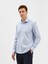 Erkek Regular Fıt Gömlek-Mavi 2