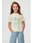 Nk Kız Çocuk Yosun Tshirt 8-14 Yaş Ekru 1