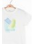 Nk Kız Çocuk Yosun Tshirt 8-14 Yaş Ekru 3