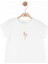Nk Kız Çocuk Flamingo Tshirt 4-8 Yaş Ekru 1