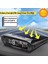 Araç Gps Güneş Enerjili Dijital Hız Göstergeli Çok Fonksiyonlu Hız Ölçer S98 Hud Ekran 2