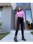 Leo Penelope Zero Yüksek Bel Mom Kot Pantolon Esnek Cepli Dar Kalıp Pamuklu - Slim Mom Jean 1