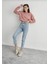 Leo Robin Mom Jeans Eskitme Buz Boyfriend Yüksek Bel Kot 3