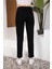 Benjamin Kadın Likralı Siyah Mom Jeans Kot Pantolon 2