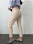 Penolope Kadın Krem Standart Kalıp Mom-Fit Jean 4