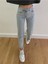 Julia Kadın Mavi Kar Yıkama Mom Boyfriend Yüksek Bel Kot Jeans Pantolon 2
