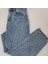 Zero Max Yüksek Bel Mavi Mom Kot Pantolon %100 Pamuk Esnek Jeans (1 Beden Büyük Alınız) 4