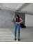 Orta Mavi Ful Likralı Love Republic Mom Jean 3