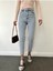 Mary Vintage Straght Fit Yüksek Bel Yırtık Detaylı Uzun Boy Jean Pantolon 2