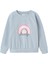 Name It Nmfvenus Ls Nreg Sweat Un Mavi Kız Çocuk Sweatshirt 1