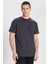 Relaxed Fit Small Logo Siyah Erkek Kısa Kol T-Shirt 1