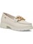 Mehy 5fx Bej Kadın Loafer 2