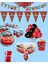 Cars Arabalar Şimşek Mgueen 16 Kişilik Full Set Doğum Günü Parti Malzemeleri 1