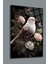 Kuş ve Çiçekler Cam Tablo Modern Tablo Ev Hediyesi Salon Tablosu 1
