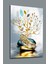 Taşlar ve Agaç Kırılmaz Cam Tablo Modern Tablo Salon Tablo Sürrealist Tablo 1