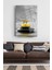 Altın Geyik Cam Tablo Modern Tablo Sürrealist Tablo Ev Dekorasyon Salon Tablosu 2