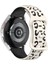 Samsung Galaxy Watch 7-6-5-4 & Huawei Watch Gt2-Gt3-Gt4 42MM Uyumlu A+Kalite Leopar Desenli Kordon 3