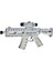 MP40 Poşetli Sesli Işıklı Tüfek -Prs 2