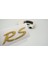 Porsche 911 Rs Bagaj Sarı Gold Abs Yazı Logo Amblem 1