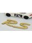 Porsche 911 Rs Bagaj Sarı Gold Abs Yazı Logo Amblem 4