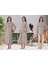 Dvina Effortt Lohusa 4'lü Set - Sabahlık/pijama Takımı/gecelik Bej - 4046 1