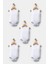 Bebek Basic Ribana Bisiklet Yaka 5'li Atlet Body %100 Pamuk 1