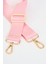 Baby Pink Toz Pembe Çanta Sapı Ayarlanabilir Gold Detaylı (Polyester) 110 cm G:4 cm 2