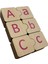 Türkçe Alfabe Eşleme, 29 Harf, Pembe, Ahşap Alfabe Puzzle, Montessori Büyük Küçük Harf Bulmaca Oyunu 4