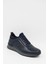 L4195 Erkek Casual Ayakkabı - Siyah Mavi 4