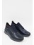 L4195 Erkek Casual Ayakkabı - Siyah Mavi 5