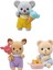 Sylvanian Families Tatlı Atıştırmalıklar Temalı Sürpriz Mini Bebek - 5 cm - 3 Adet 3
