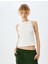 Slim Fit Bisiklet Yaka Basic Kolsuz Atlet 3