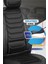 honda Civic Uyumlu Yarı Deri Oto Koltuk Kılıfı Ön/arka 5li Anka Set Siyah 4