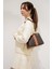 Silver Polo Kahve Sarı - Taba NV1122 Kadın Omuz Çantası 1