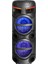 GD-2809 Dijital LED Göstergeli Fm Radyolu Mikrofonlu Rgb Tws Çift 8 Inç Stereo Bass Kablosuz Karaoke Hoparlör 1