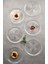 Cam Mini Tatlı Pasta Tabağı 16 cm Sunumluk Tabak 1