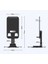 KRG02 Pratik Katlanabilir Telefon Tutucu Stand Yuvarlak Tabanlı MC-460 (Mulvix) 5