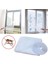 KRG02 Pencere Cam Sineklik-Beyaz ( 150 cm x 100 Cm)+5m Bant (Mulvix) 1