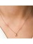 Mulvxeasy EASY02 925 Ayar Rose 3 Boyutlu A Harf Kadın Kolye (T5919) (8585) (Mulvix) 1