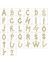 Mulvxeasy EASY02 925 Ayar Gold K Harfi Kadın Kolye (T6618) (8585) (Mulvix) 1