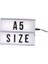 KRG02 Sinematik Lightbox Dekorasyon Aydınlatma Aksesuarları (A5 Boyut) (Mulvix) 5